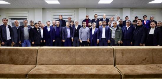 Kahta Kaymakamı Köy Muhtarlarıyla Bir araya geldi