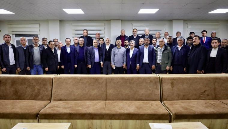 Kahta Kaymakamı Köy Muhtarlarıyla Bir araya geldi