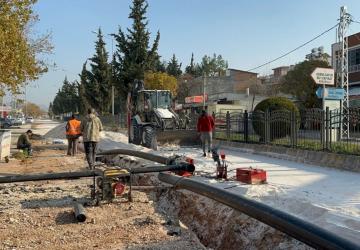 Adıyaman’da kanalizasyon ve içme suyu hatları yenileniyor