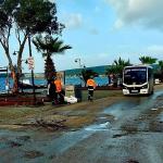 Ayvalık'ta Lodos Alarmı: Ekipler Sahada, Çalışmalar Aralıksız Sürüyor