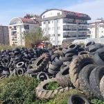 Büyükşehir atık lastikleri ekonomiye kazandırıyor