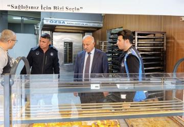 Adıyaman’da fırın ve gıda işletmelerine zabıta denetimi