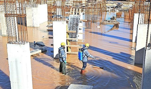 Büyükşehir'den haşere ve vektörlere karşı kış mücadelesi