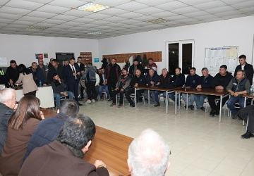 Başkan Şadi Özdemir'den karla mücadele ekiplerine teşekkür