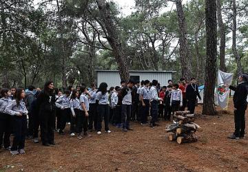Antalya Büyükşehir Belediyesi izcileri kaynaşma kampında buluştu