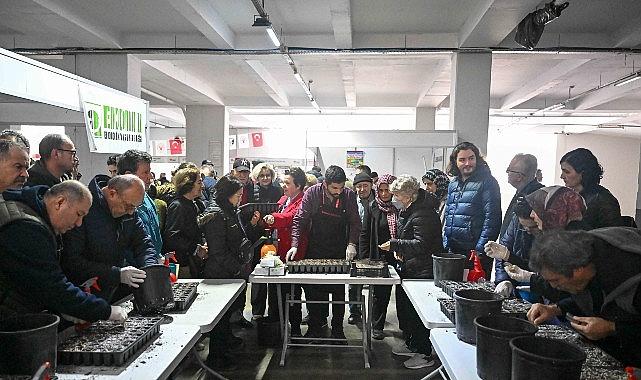 Yerel tohumlar Bornova'da geleceğe umut oluyor