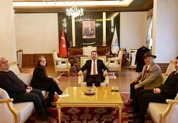 Brezilya Büyükelçisi Neves'den Belediye Başkanı Arı'ya Ziyaret