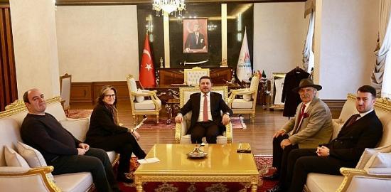 Brezilya Büyükelçisi Neves'den Belediye Başkanı Arı'ya Ziyaret