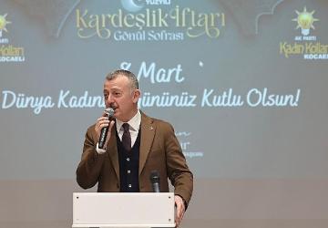 AK Partili kadınlardan "Kardeşlik İftarı"