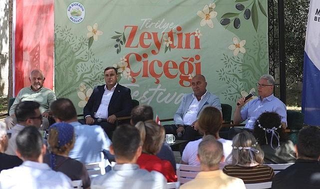 Tirilye'de “Zeytin Çiçeği Festivali"ne Büyük İlgi