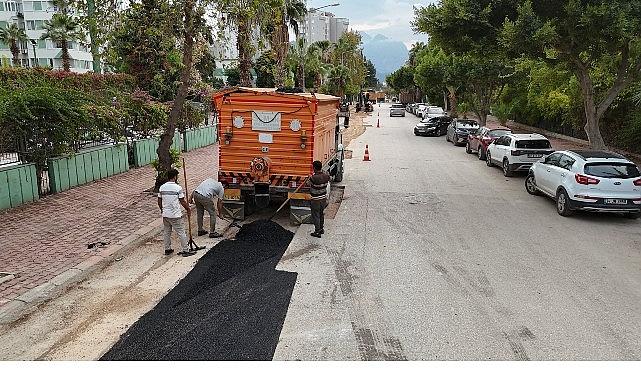 ASAT'tan Konyaaltı'na asfalt seferberliği