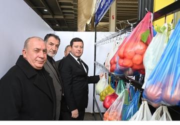 Salihli'de “Askıda Sebze–Meyve" Uygulaması Başladı