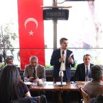 Hüseyin Can Güner Bahçelievler Esnafıyla Buluştu