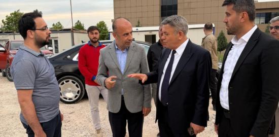 Erdemoğlu ADYÜ lojmanlarını inceledi: Eğitime destek vurgusu