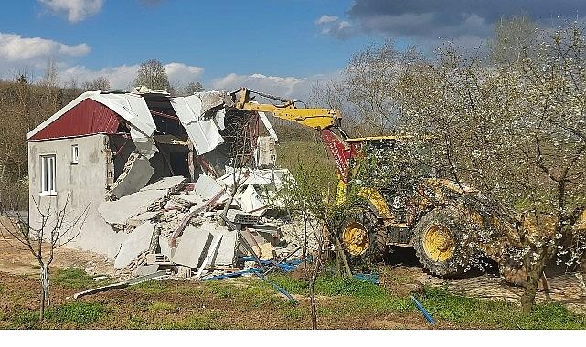 İnegöl'de Kaçak Yapıyla Mücadele Devam Ediyor
