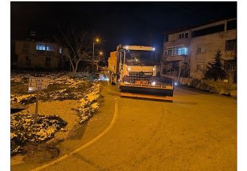 Büyükşehir ekipleri yeni yılda da nöbette