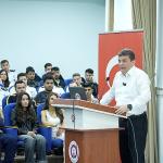 Prof. Dr. Murat Yalçıntaş, “Yeni Altay'ın Bilinmeyen Hikayesi" kitabını üniversiteliler için imzaladı