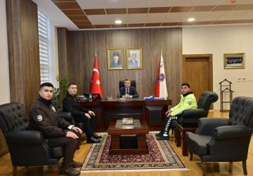 Adıyaman İl Emniyet Müdürlüğü’nde personel görüşmeleri devam ediyor