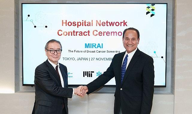 MIT Jameel Clinic ve Japonya'daki Ulusal Kanser Merkezi, her yıl 16 bin Japon kadının hayatını alan meme kanserine karşı yapay zeka destekli Mirai teşhis sistemi için iş