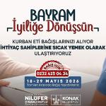 Konak'ta dayanışma geleneği bu bayram da devam ediyor