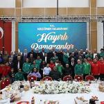 Başkan Özarslan, özel gereksinimli bireyler ve sporcularla iftarda buluştu