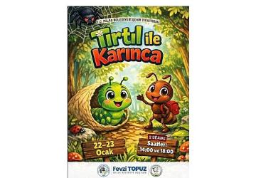 Milas Belediyesi'nden Çocuklar İçin Tiyatro Gösterimi