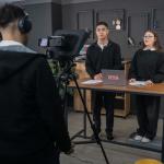 Meslek Liseli Öğrenciler Haber Sunarak Mesleki Becerilerini Geliştiriyor