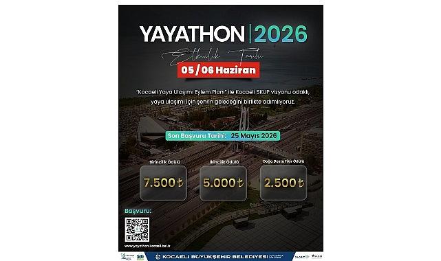 “Yayathon" ile yaya çözümleri geliştirilecek