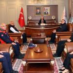 Vali Varol, AFAD’ın 16. kuruluş yıl dönümünde il müdürü ve çalışanları kabul etti