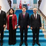 DEM Parti İmralı Heyeti, Adalet Bakanı Yılmaz Tunç ile bir araya geldi