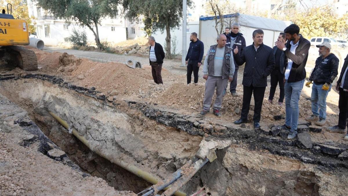 Adıyaman’da Arzum Kent Caddesi’nin altyapısı baştan sona yenileniyor - Videolu Haber