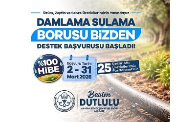 Büyükşehir'den Üreticilere Yüzde 100 Hibe Desteği
