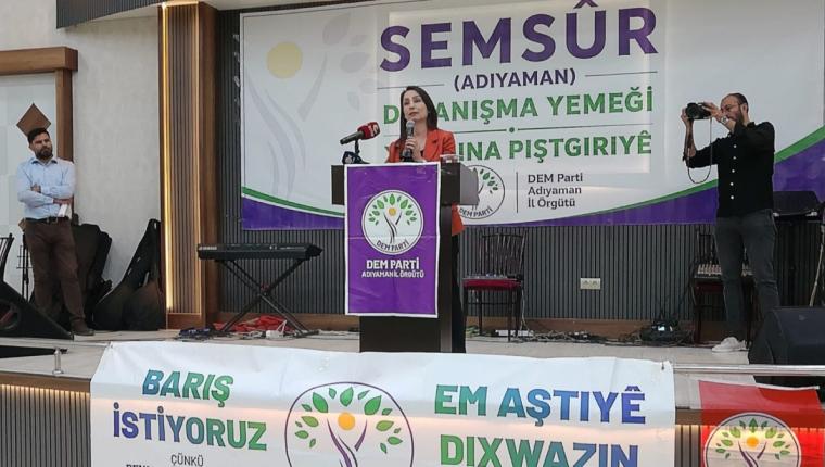 Hatimoğulları Adıyaman'da konuştu: Hiçbir Allah'ın kulu, Kürt yoktur, Kürtçe diye bir dil yoktur diyemez - Videolu Haber