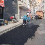 Adıyaman Eskisaray Mahallesi’nde yol onarım çalışması