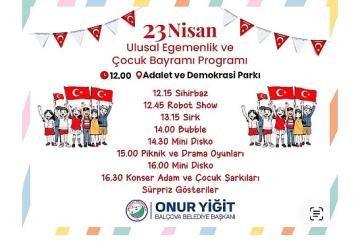 Balçova'da 23 Nisan Coşkusu: Bayram Sevinci Tüm İlçeyi Saracak