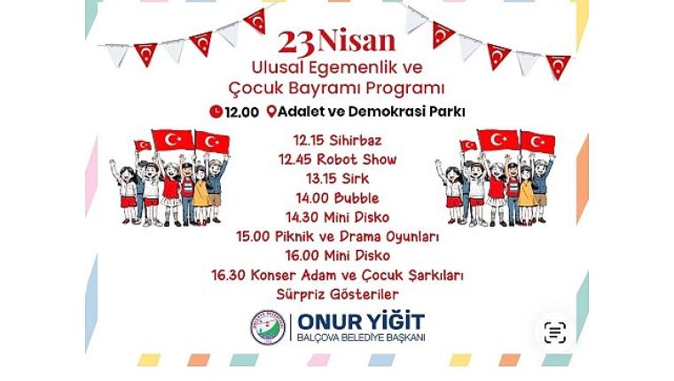 Balçova'da 23 Nisan Coşkusu: Bayram Sevinci Tüm İlçeyi Saracak