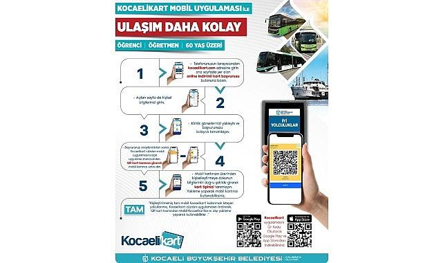 'Online Kocaeli Kart' ile ulaşımda dijital kolaylık