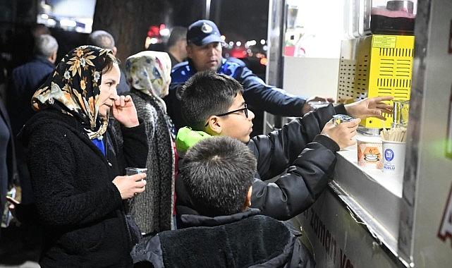 Regaip Kandili'nde Salihli'de Camilerde Kandil Simidi İkramı Yapıldı