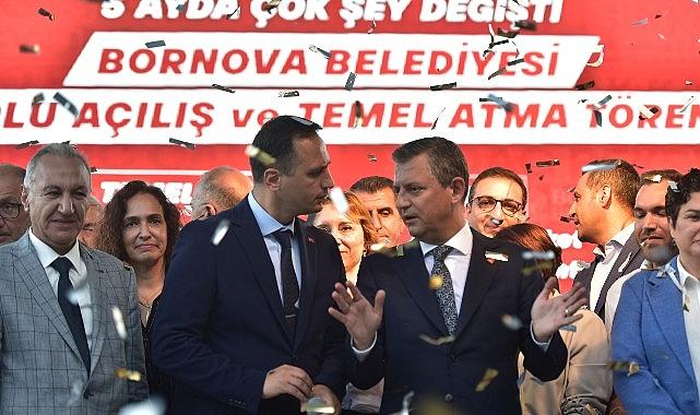 Özgür Özel Bornova'da iki önemli açılışa katılacak