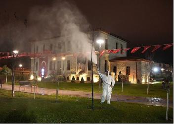 Keçiören'de "Kışlak Mücadelesi" ve "Bordo Bulamacı" Uygulaması