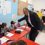 Başkan Topaloğlu, öğrencilerin kitap etkinliğine katıldı