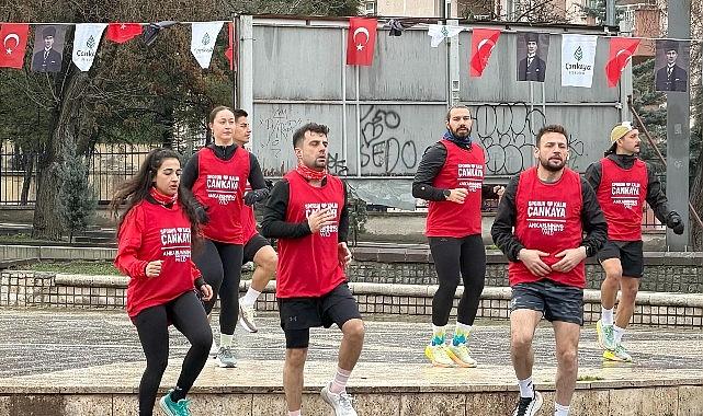 Sporun Kalbi Çankaya'da 'Gençlik Koşusu' Gerçekleşti