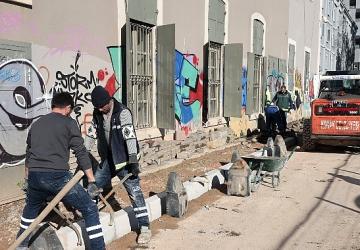 Konak Belediyesi'nden Alsancak'ta üst yapı hamlesi