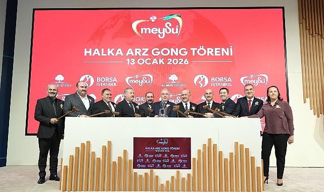 Borsa İstanbul'da Gong Meysu için Çaldı