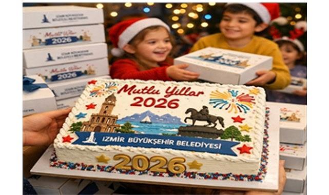 Yeni yıl pastaları bu yıl da Büyükşehir'den