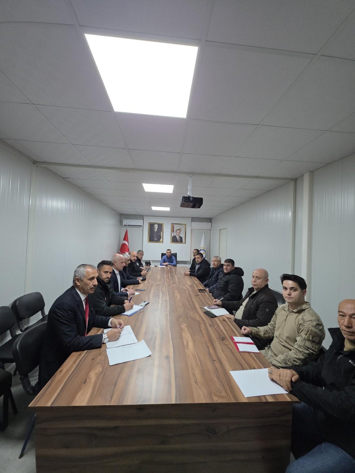 Gölbaşı’nda kış mevsimi tedbirleri toplantısı gerçekleştirildi