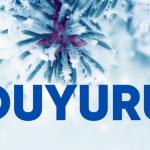 Adıyaman’da eğitime kar engeli: 31 Aralık’ta okullar tatil