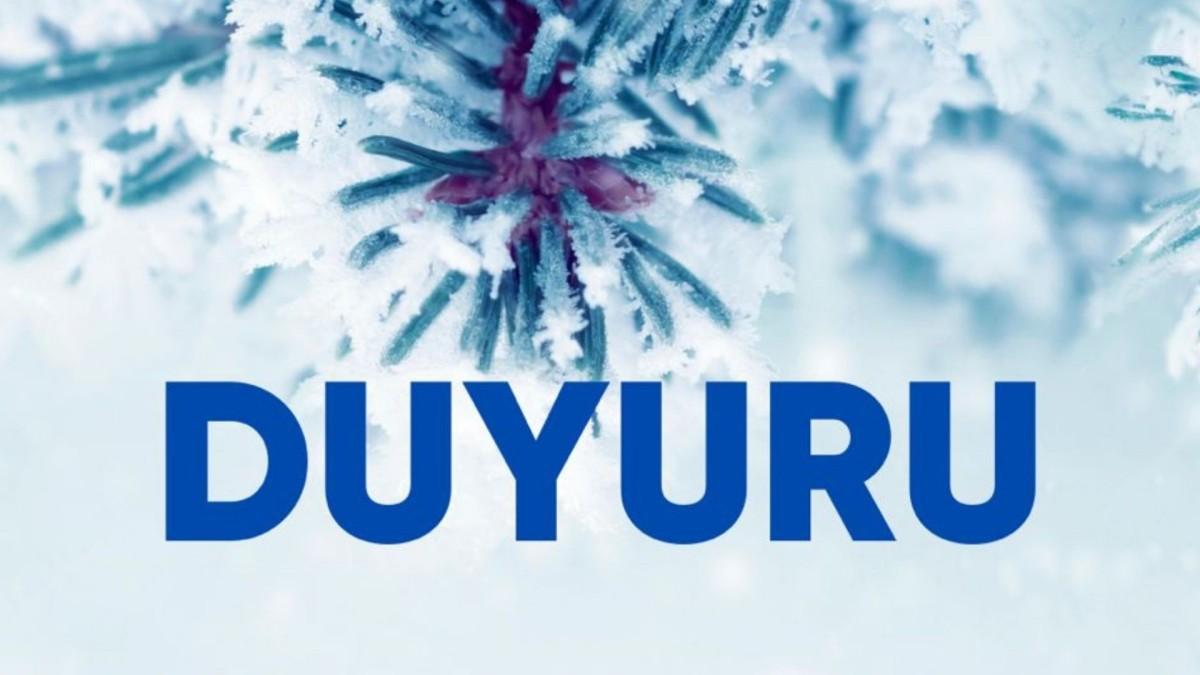 Adıyaman’da eğitime kar engeli: 31 Aralık’ta okullar tatil