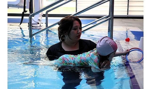 Gonca'da hidroterapi tedavisi hayatları değiştiriyor