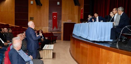 Kahta’da Recep İçme Suyu Grubu bilgilendirme toplantısı yapıldı